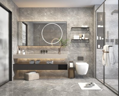 现代卫生间3D模型下载